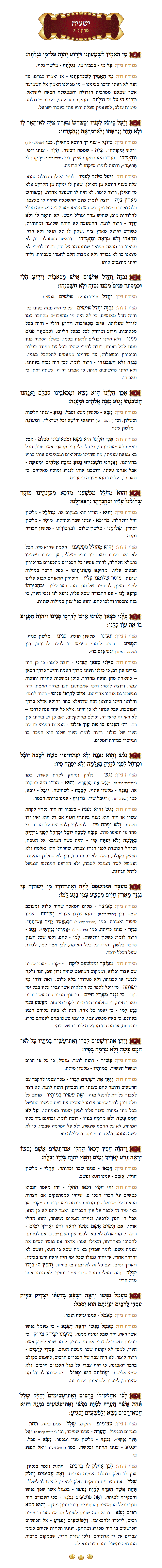 Sefer Yeshayohu Chapter 53 with commentary