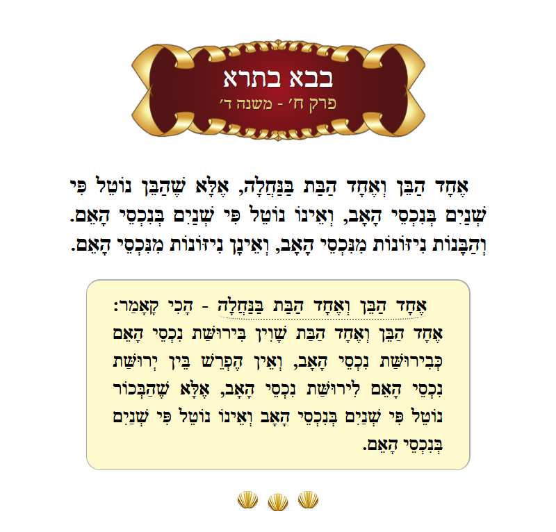 Masechta Bava Basra Chapter 8 Mishnah 4 with commentary